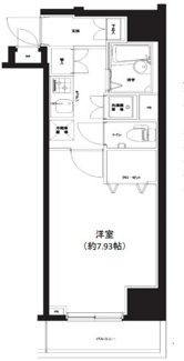 【間取り】 | ドルチェ銀座東弐番館 | 間取りです。