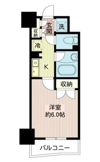 【間取り】 | モアクレスト築地 | 間取りです。