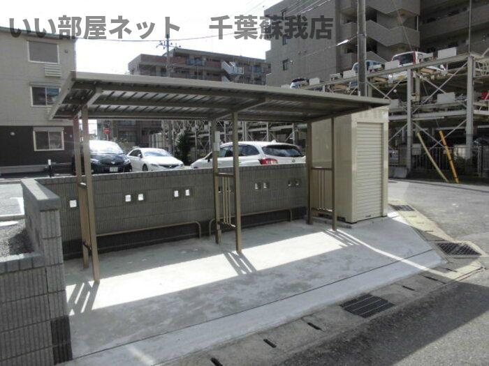 エスペランサABのその他共用部分|駐輪場