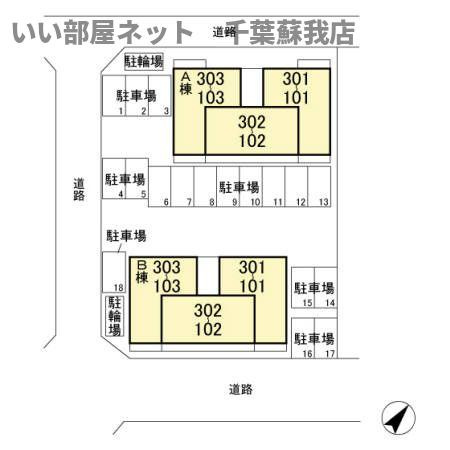 エスペランサABの区画図