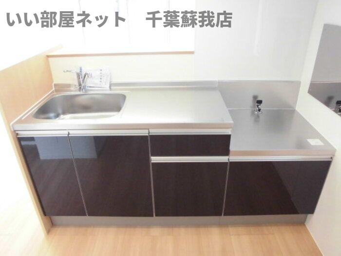 エスペランサABのキッチン|使いやすいキッチンです