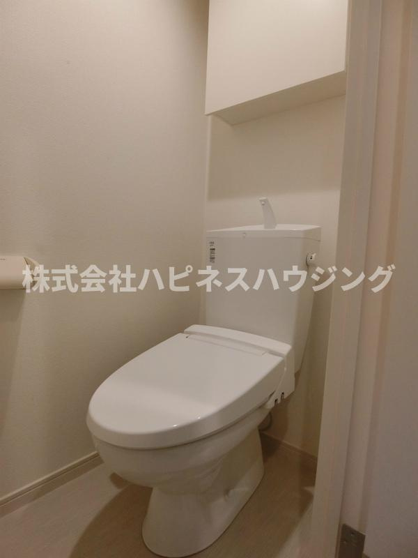 リブリ・ソレーユ はつみのトイレ|落ち着いた色調のトイレです
