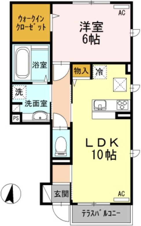 クレール南町の間取り