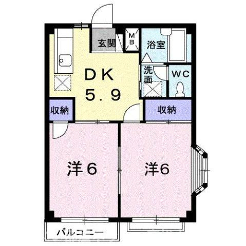 【間取り】 | エルディム三木
