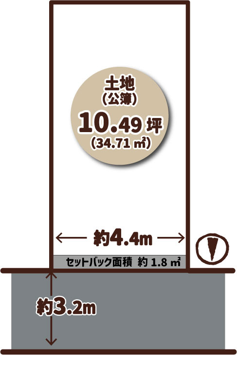 壬生森町の区画図