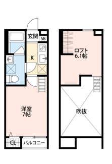 【間取り】 | ジッリ中央林間 | 間取りです。
