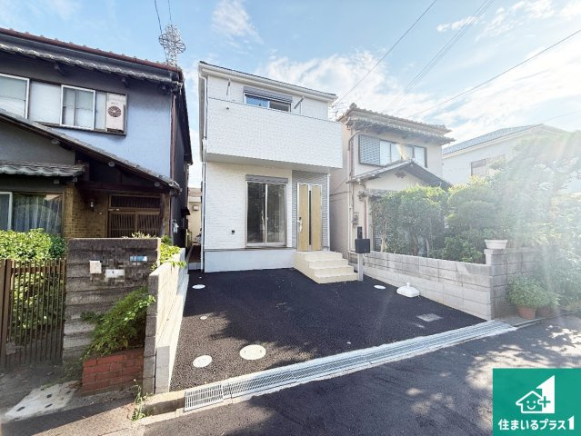 高石市羽衣　第1期　新築一戸建ての外観|お客様に長く安心して住んでいだだける事にこだわった家づくり！住んでからのアフターサービスにもしっかりと取り組んでいます！