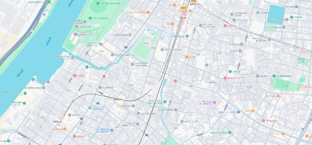 高石市羽衣　第1期　新築一戸建ての地図
