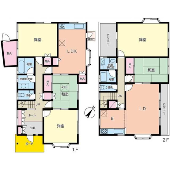 【間取り】 | 仲手原貸戸建