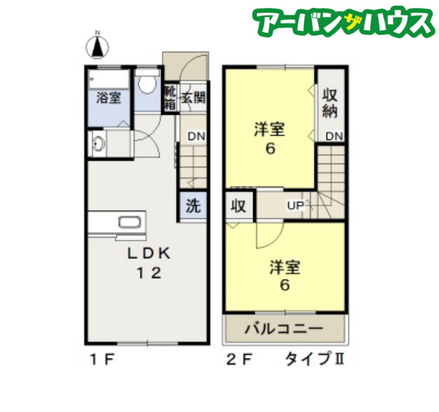 シンフォニア久米の間取り