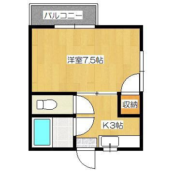 センチュリー山川の間取り