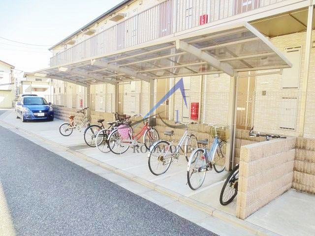 ディアコートのその他共用部分|駐輪場です。