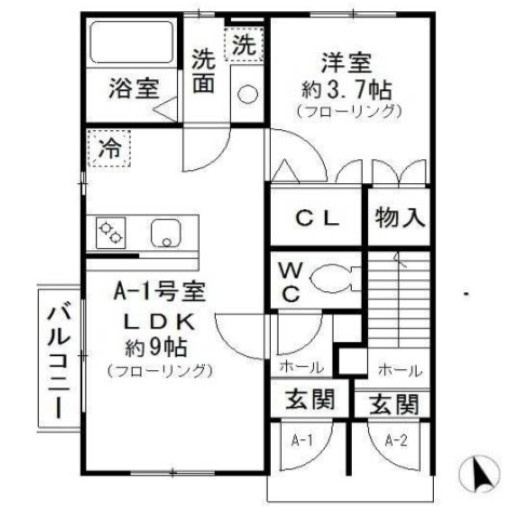 【仲介手数料：50％OFF】対象物件！の間取り