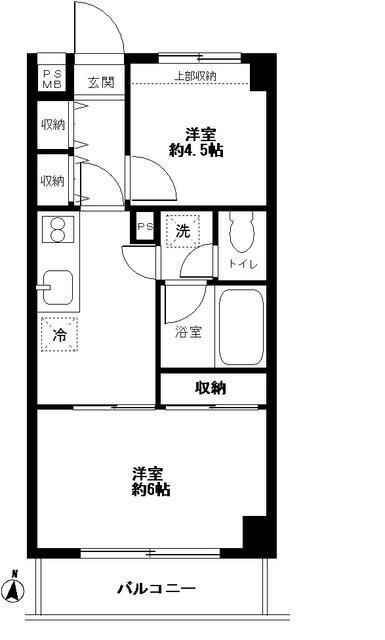 ライオンズプラザ池尻大橋の間取り