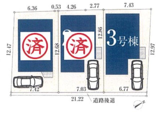 杉並区久我山5丁目　新築戸建の区画図|区画図

現地ご見学希望・資料請求などお気軽にお問い合わせ下さい！
03-5990-5201