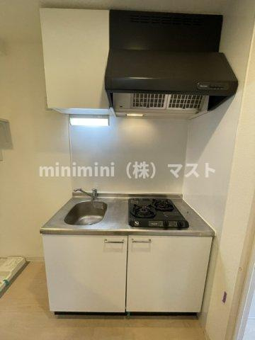 大阪市大正区三軒家東１丁目の賃貸マンションのキッチン