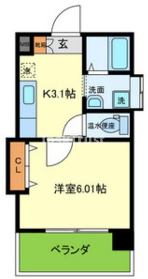 【間取り】 | グレース黒崎