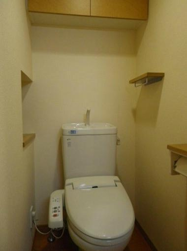 ルーブル早稲田弐番館のトイレ|清潔感のあるトイレです