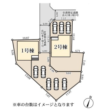 【区画図】 | Livele Garden.S東松山市石橋　新築住宅