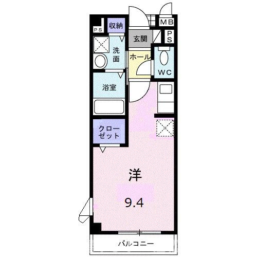 【間取り】 | カーサ木太Ⅱ