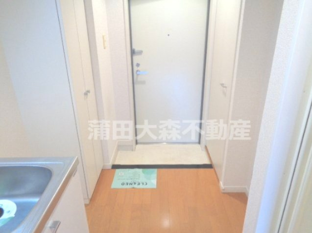 セントパレス南大井の玄関
