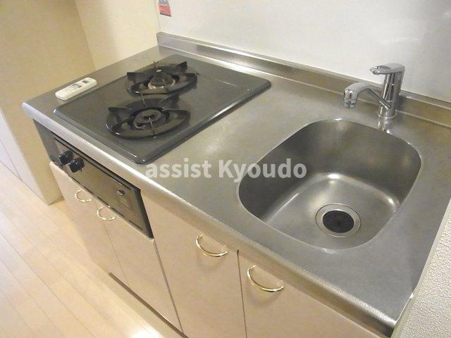 世田谷区経堂１丁目の賃貸マンションのキッチン|※同物件の参考写真です