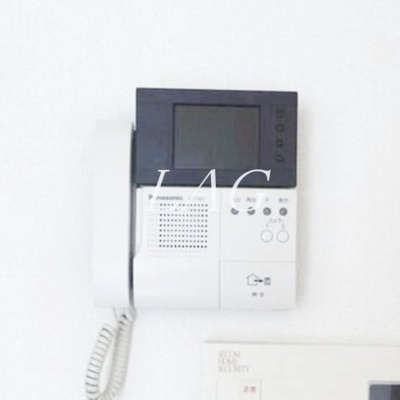 【セキュリティ】 | 壽ハイツ | モニター付きインターフォンです。