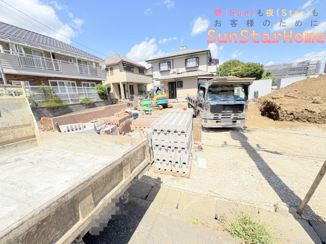 【サンスターホーム現地販売物件】羽村市栄町2丁目　オール電化新築戸建1号棟の外観