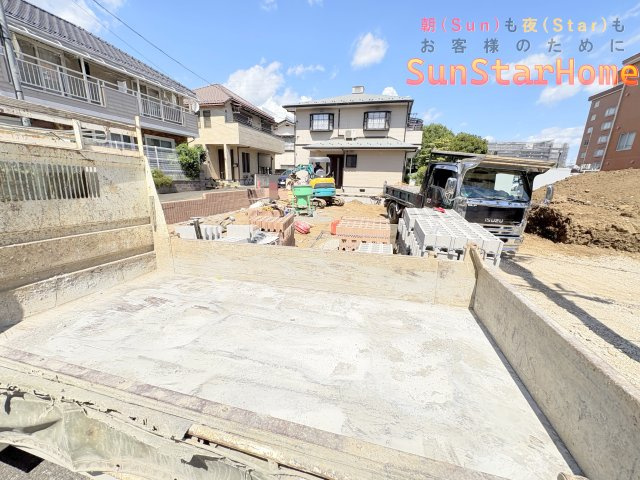 【サンスターホーム現地販売物件】羽村市栄町2丁目　オール電化新築戸建1号棟の外観
