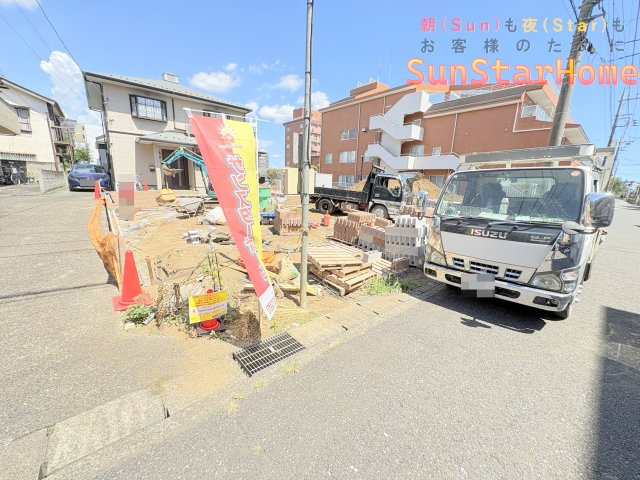 【サンスターホーム現地販売物件】羽村市栄町2丁目　オール電化新築戸建1号棟の外観
