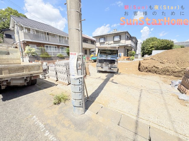 【サンスターホーム現地販売物件】羽村市栄町2丁目　オール電化新築戸建1号棟の外観