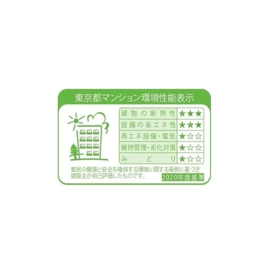 【省エネ性能ラベル】コンフォリア二葉