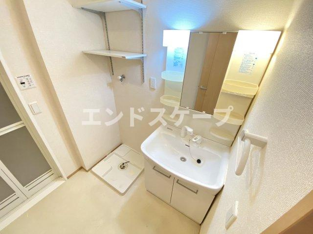 グランソレイユの洗面所|高崎、前橋、伊勢崎エリアのお部屋探しはエンドスケープまで！お客様の理想お聞かせ下さい♪