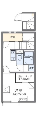 レオネクストくつわだの間取り