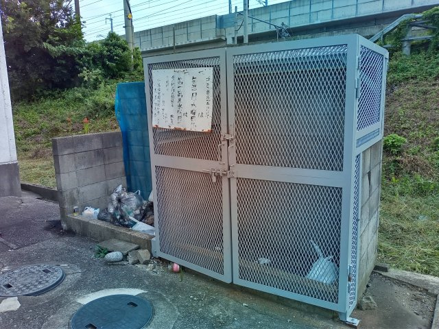 リバーサイド駒見のその他共用部分|ゴミ捨て場