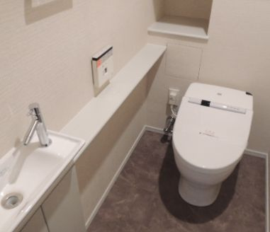 パークハウス駒込六義園のトイレ|落ち着いたトイレです