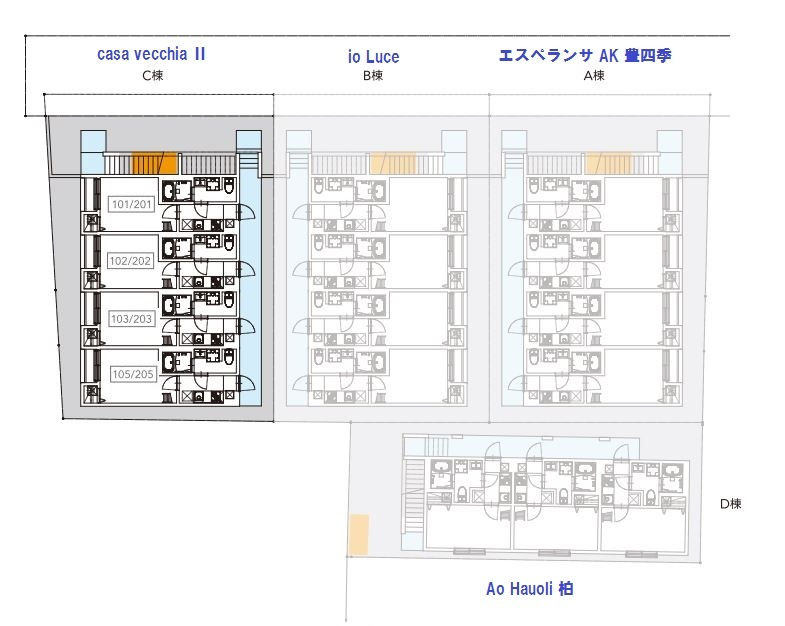ｃａｓａ　ｖｅｃｃｈｉａ　Ⅱのその他