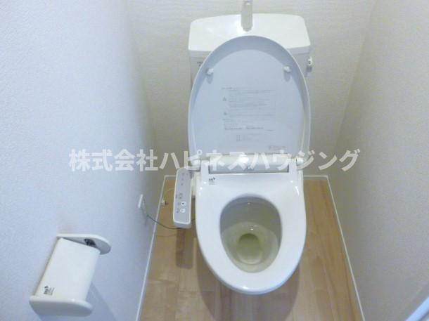 アビタシオンフーサ　Ｄ棟のトイレ|コンパクトで使いやすいトイレです