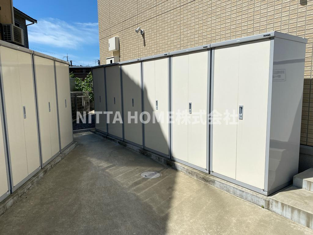 シェラメール東舞鶴のその他共用部分|外部物置も利用可能です☆彡