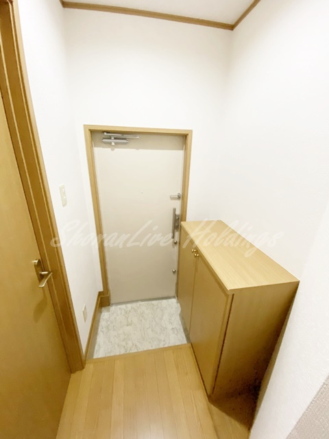 サンハイツの玄関