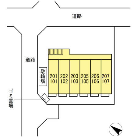 メゾンドプランドールの地図