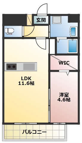 LIBTH菊陽227の間取り