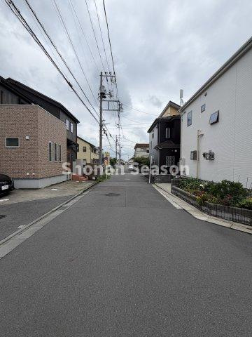 【現地画像あり！】平塚市西八幡１丁目　中古戸建　33.33坪　の前面道路含む現地写真|ハザードマップ対象外で、安心感のある住環境◎
