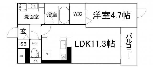 【間取り】 | ビオトープ味原町