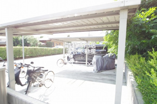 【駐車場】 | メゾンクレール | 敷地内駐輪場、駐車場完備
