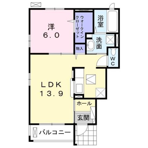 【間取り】 | ソシア・羽根井