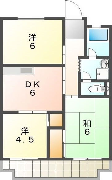 タートルヒルズ黒沢台の間取り