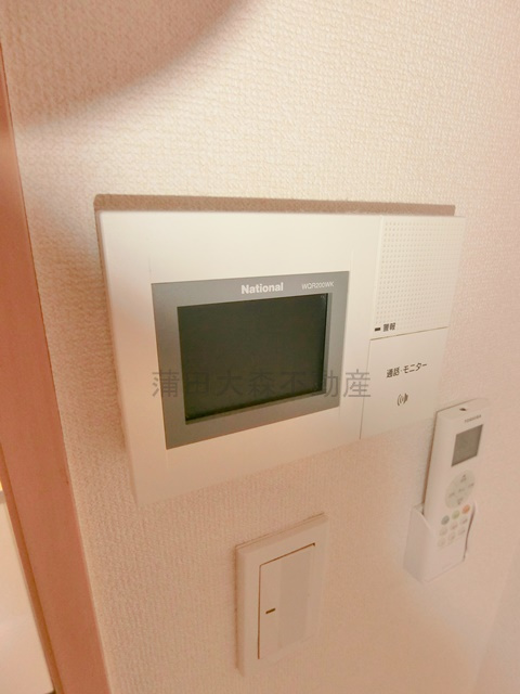 プラージュの設備|モニター付きインターホン