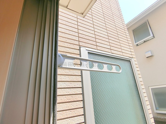 プラージュの設備|物干し金具