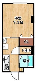 【間取り】 | シャトル壱番館
